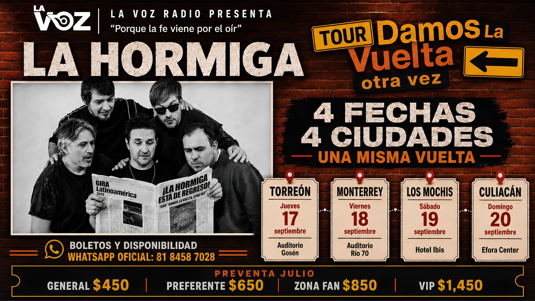 Fechas de La Hormiga
